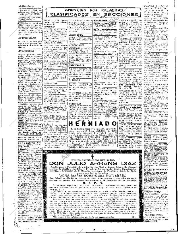 ABC SEVILLA 22-02-1950 página 16