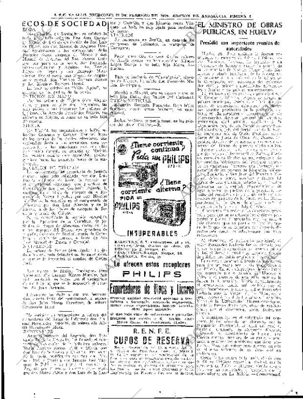 ABC SEVILLA 22-02-1950 página 4