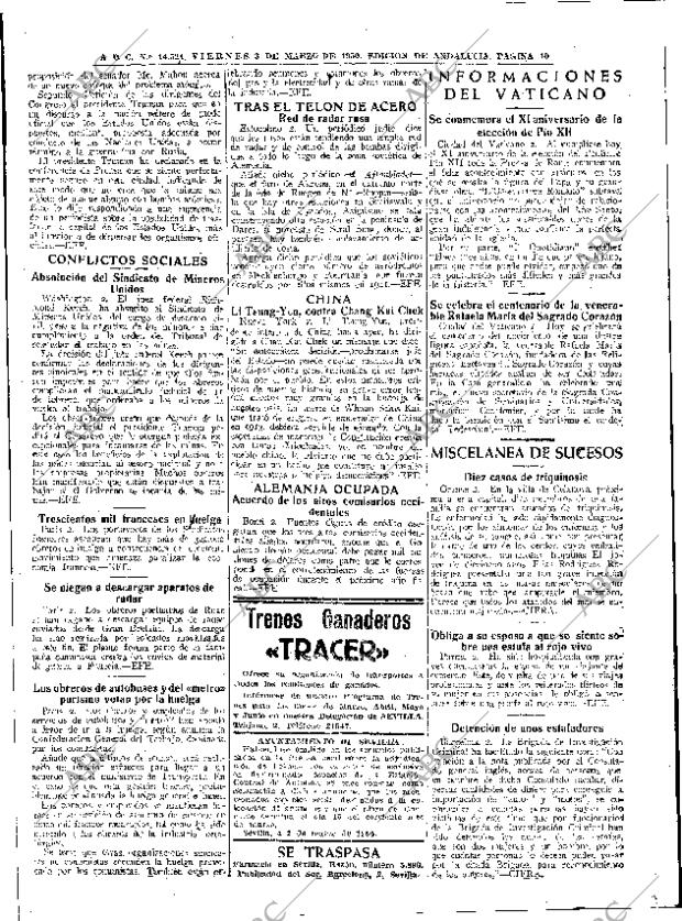 ABC SEVILLA 03-03-1950 página 10