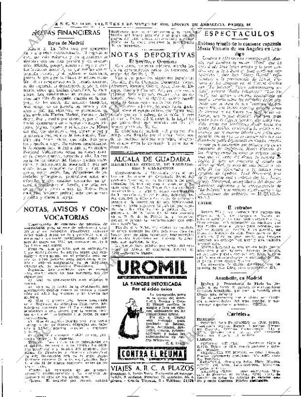 ABC SEVILLA 03-03-1950 página 14