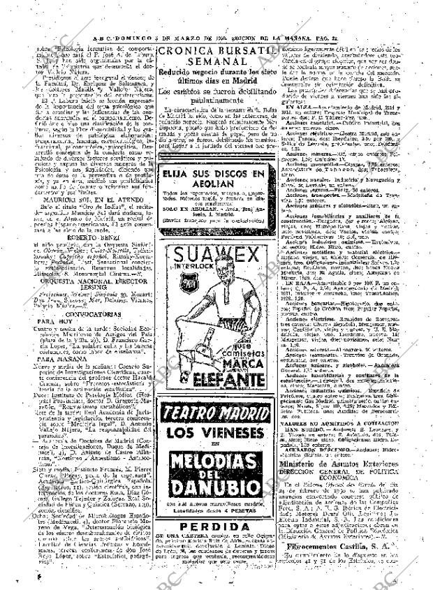 ABC MADRID 05-03-1950 página 22