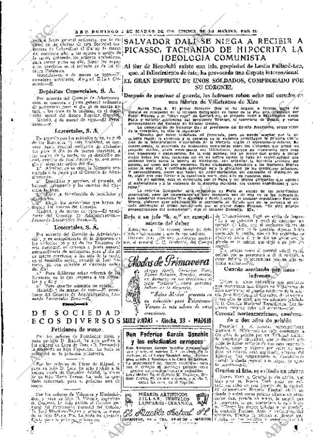 ABC MADRID 05-03-1950 página 23