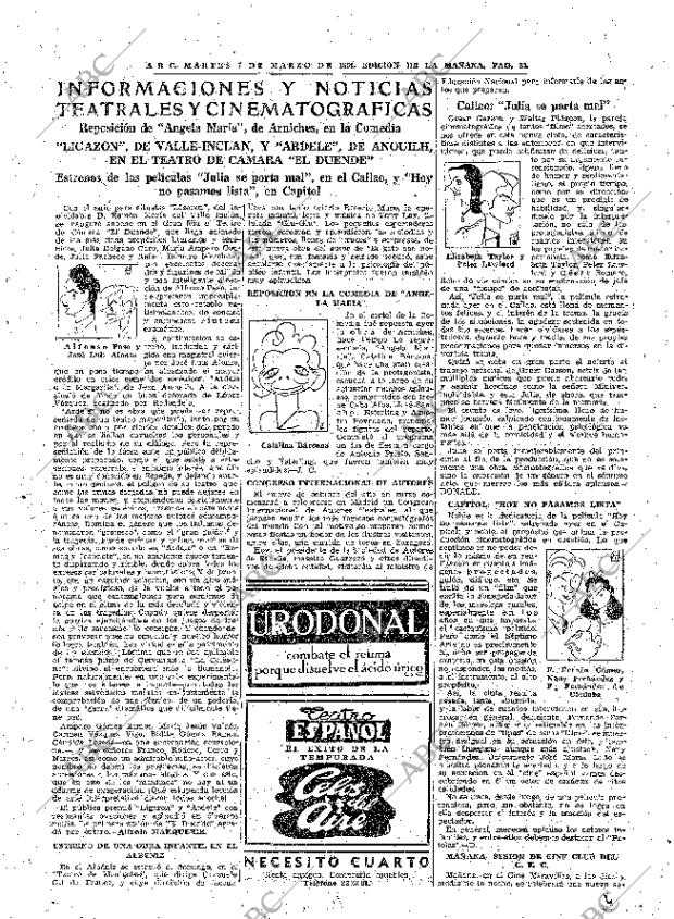 ABC MADRID 07-03-1950 página 27