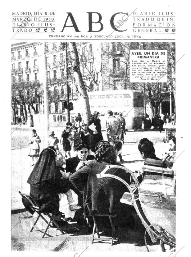 ABC MADRID 08-03-1950 página 1