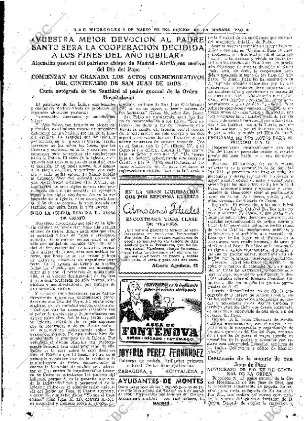 ABC MADRID 08-03-1950 página 9