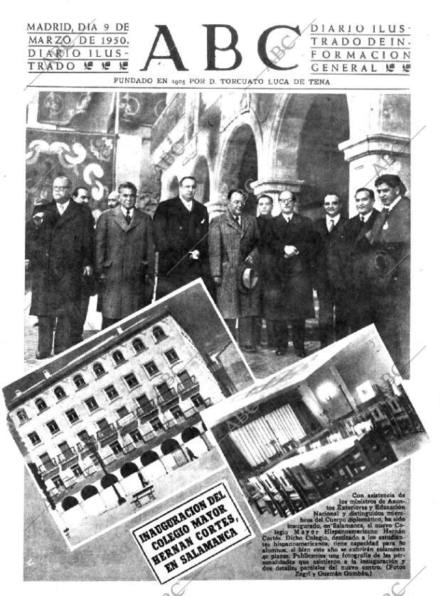 ABC MADRID 09-03-1950 página 1