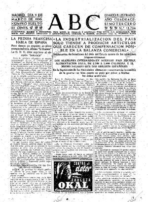 ABC MADRID 09-03-1950 página 15