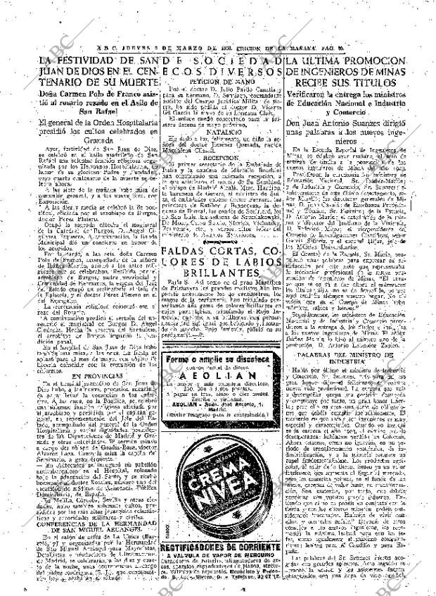 ABC MADRID 09-03-1950 página 20