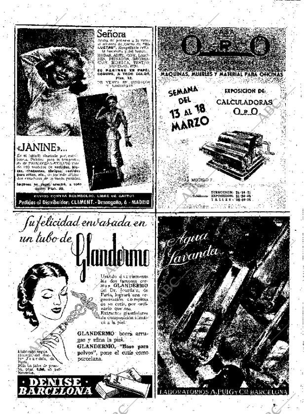 ABC MADRID 11-03-1950 página 4