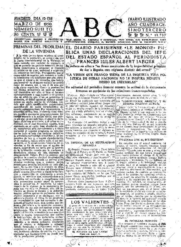 ABC MADRID 12-03-1950 página 23