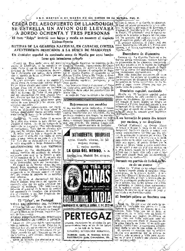 ABC MADRID 14-03-1950 página 21