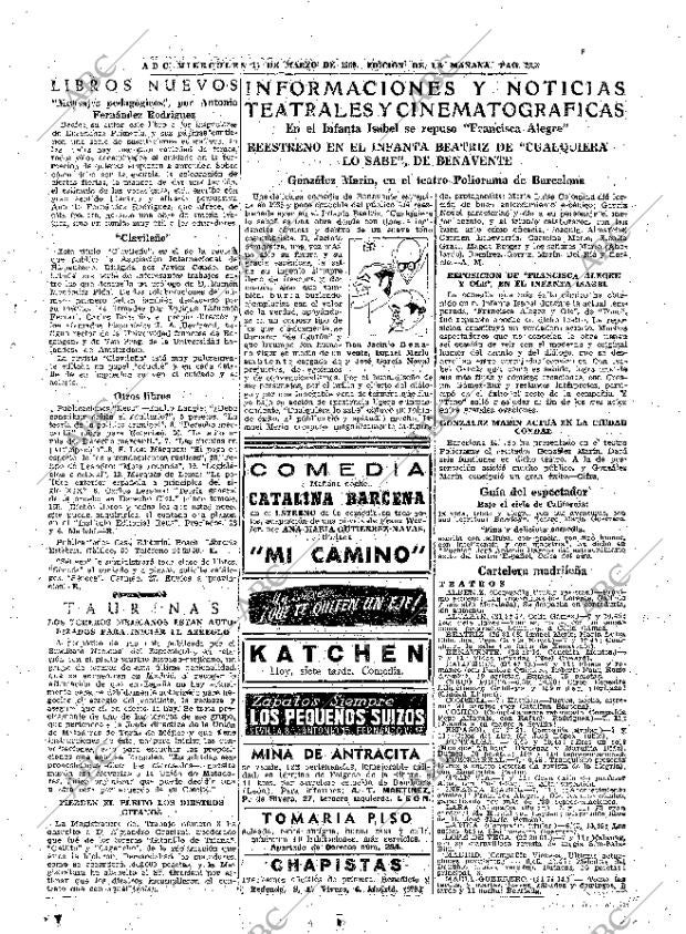 ABC MADRID 15-03-1950 página 23