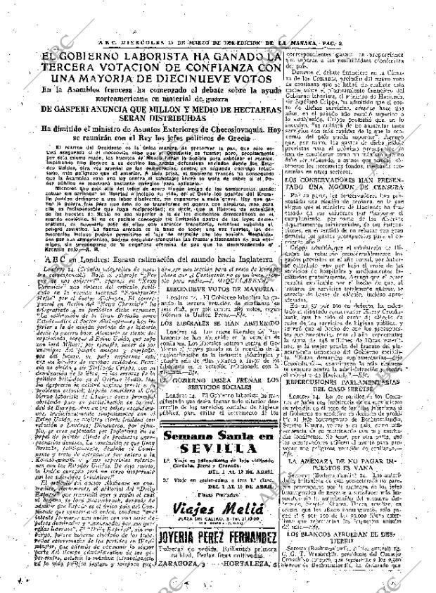 ABC MADRID 15-03-1950 página 9