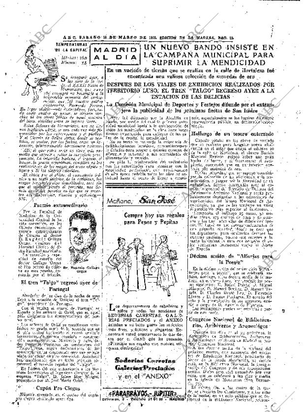 ABC MADRID 18-03-1950 página 13