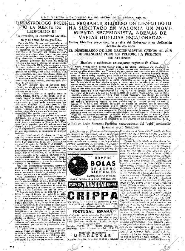 ABC MADRID 21-03-1950 página 19