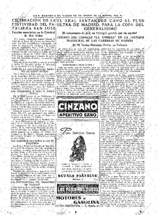 ABC MADRID 21-03-1950 página 27