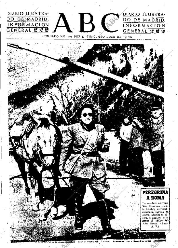 ABC SEVILLA 21-03-1950 página 1