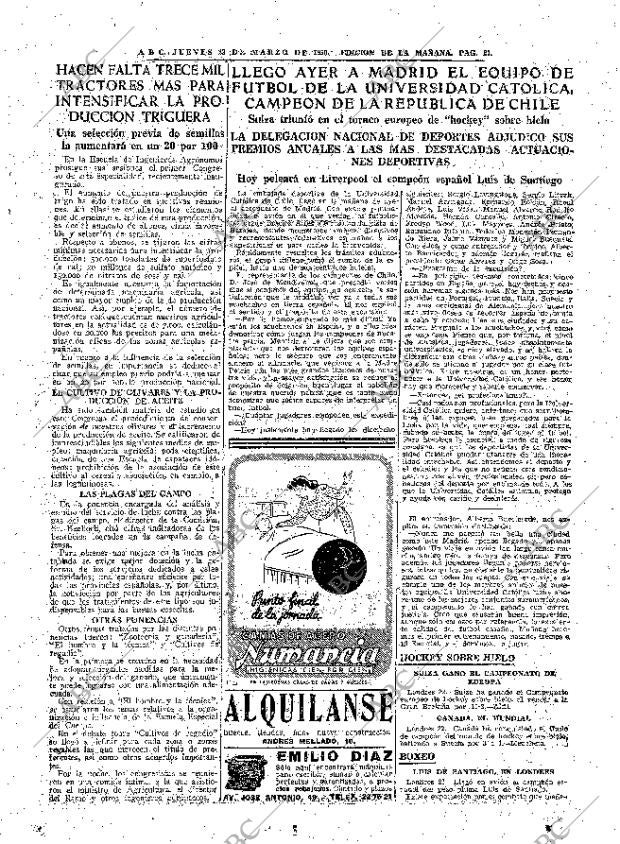 ABC MADRID 23-03-1950 página 27