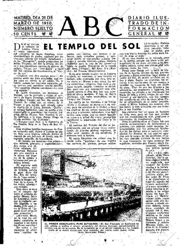 ABC MADRID 23-03-1950 página 3