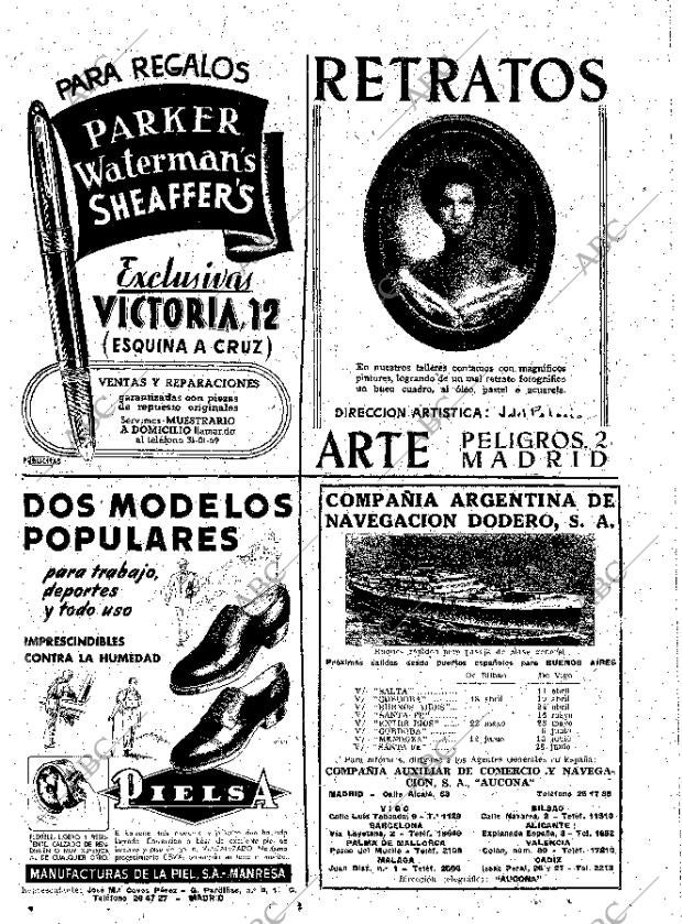 ABC MADRID 23-03-1950 página 6