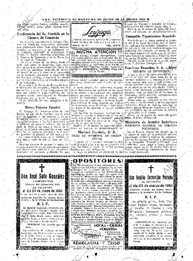 ABC MADRID 24-03-1950 página 25