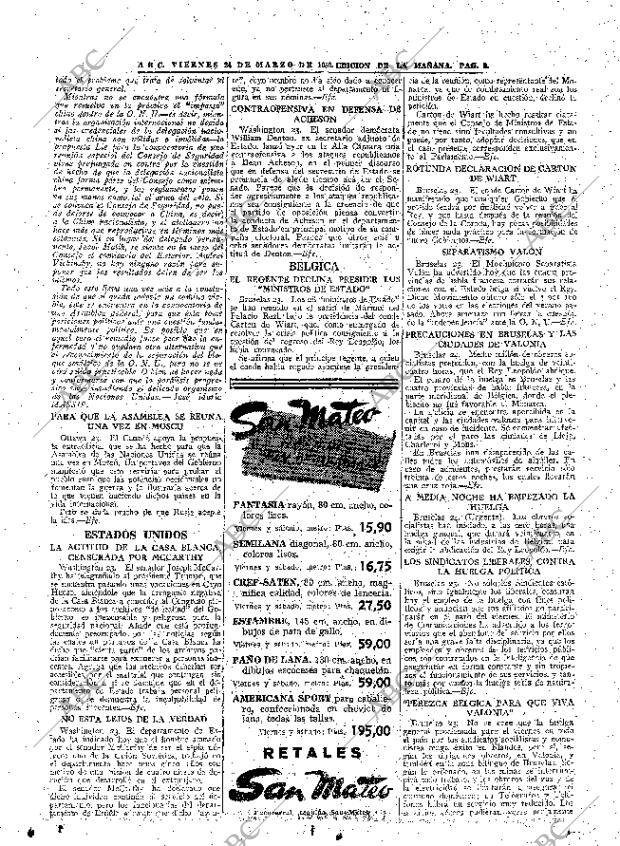 ABC MADRID 24-03-1950 página 8