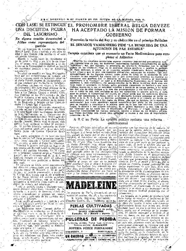 ABC MADRID 26-03-1950 página 17