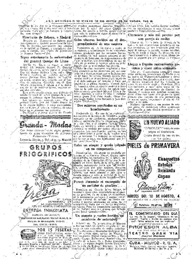 ABC MADRID 26-03-1950 página 22