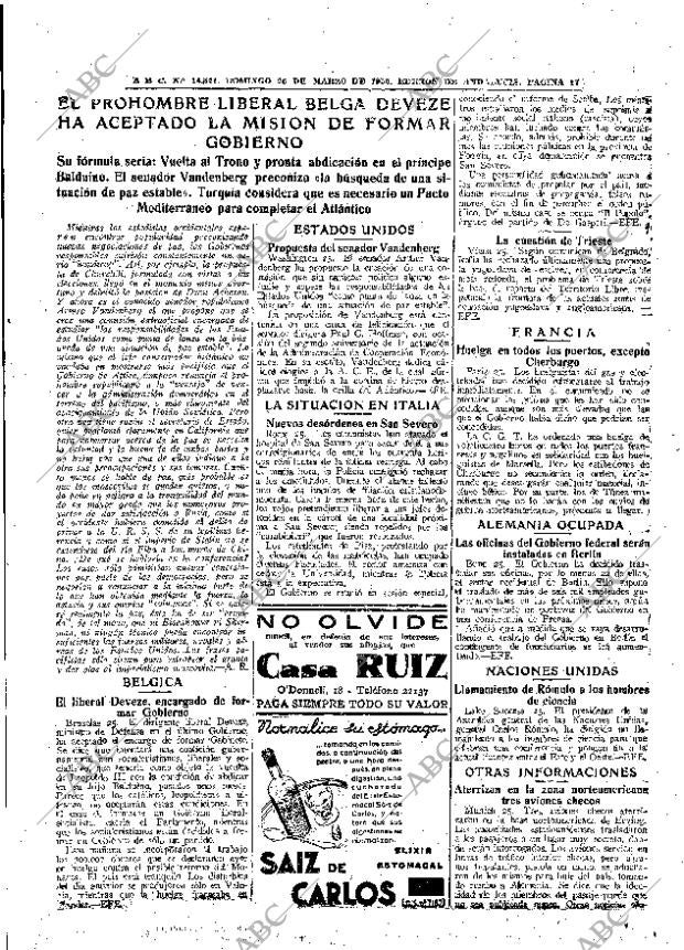 ABC SEVILLA 26-03-1950 página 17