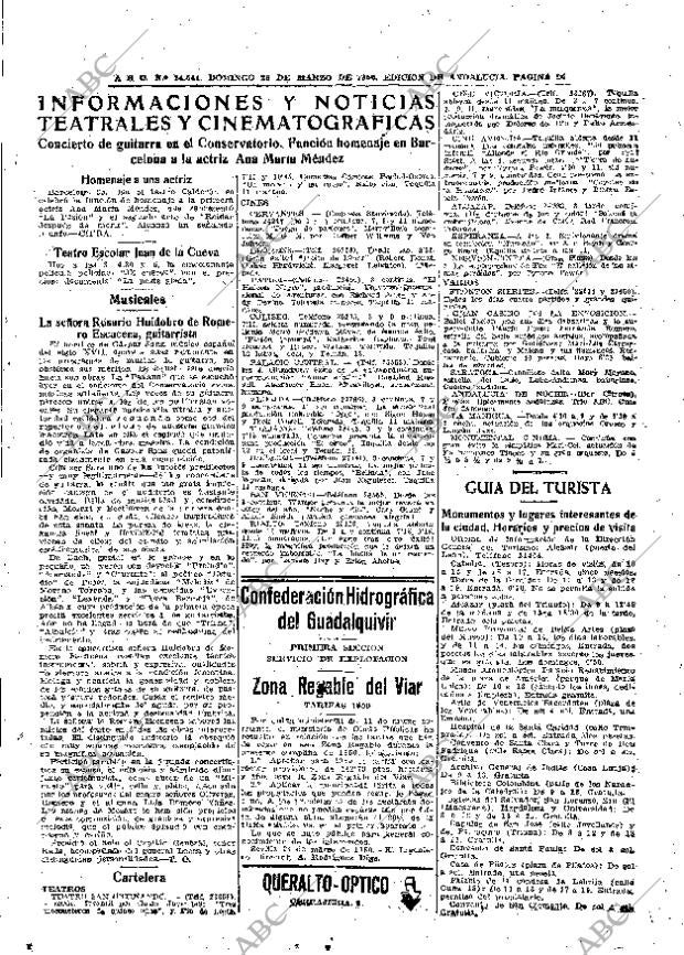 ABC SEVILLA 26-03-1950 página 25