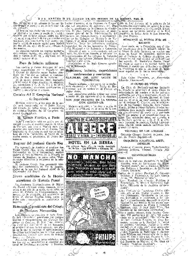 ABC MADRID 28-03-1950 página 22
