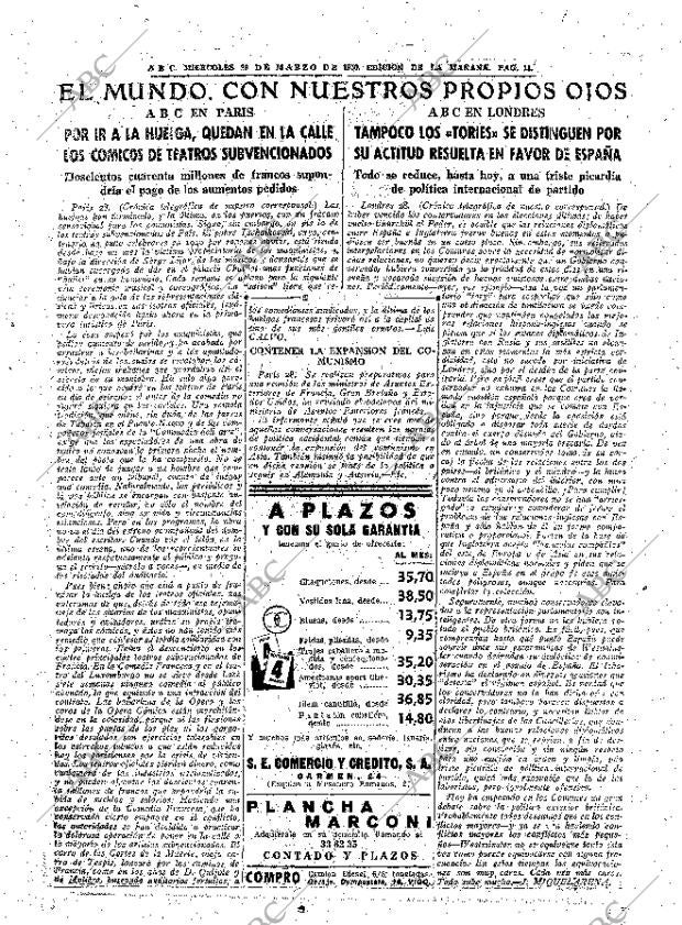 ABC MADRID 29-03-1950 página 11