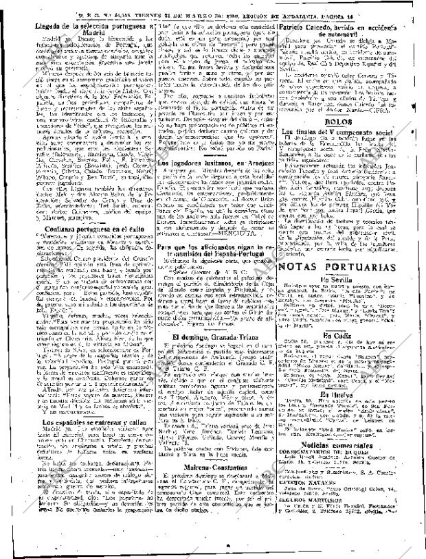 ABC SEVILLA 31-03-1950 página 14