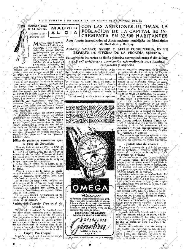 ABC MADRID 01-04-1950 página 25