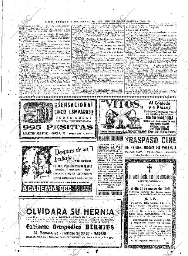 ABC MADRID 01-04-1950 página 31