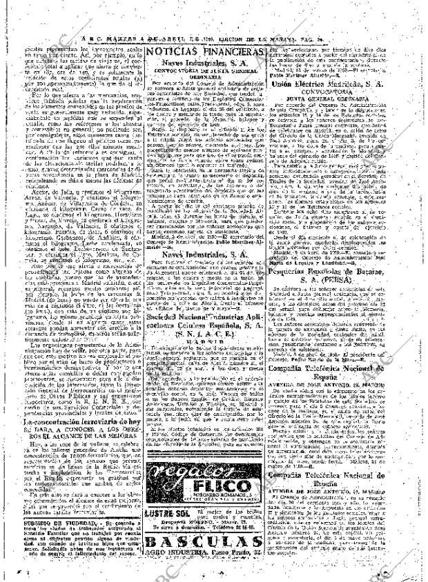 ABC MADRID 04-04-1950 página 20