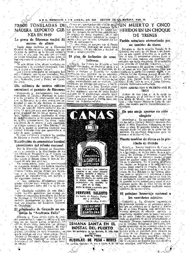ABC MADRID 05-04-1950 página 18