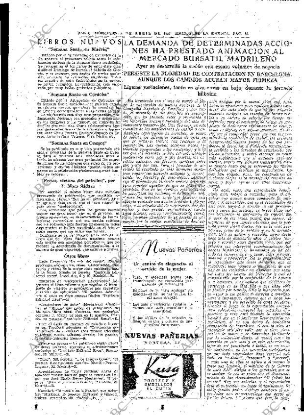 ABC MADRID 05-04-1950 página 19