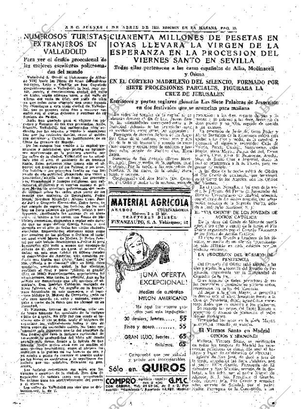 ABC MADRID 06-04-1950 página 19