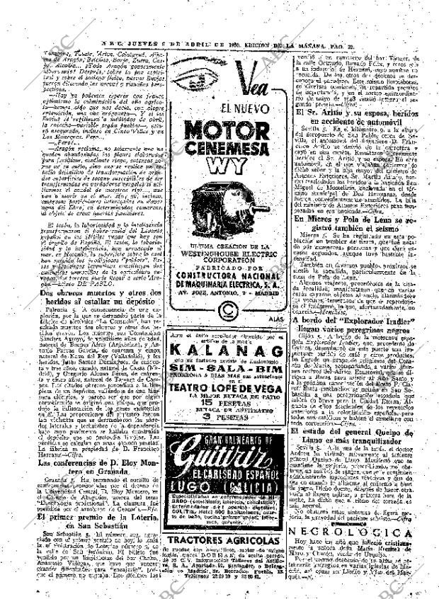 ABC MADRID 06-04-1950 página 22