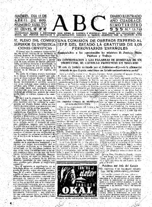 ABC MADRID 13-04-1950 página 15