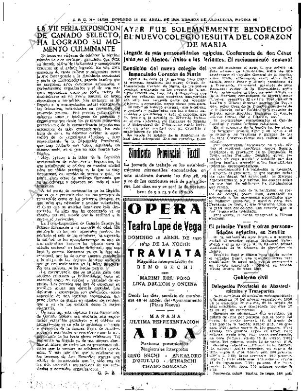 ABC SEVILLA 16-04-1950 página 13