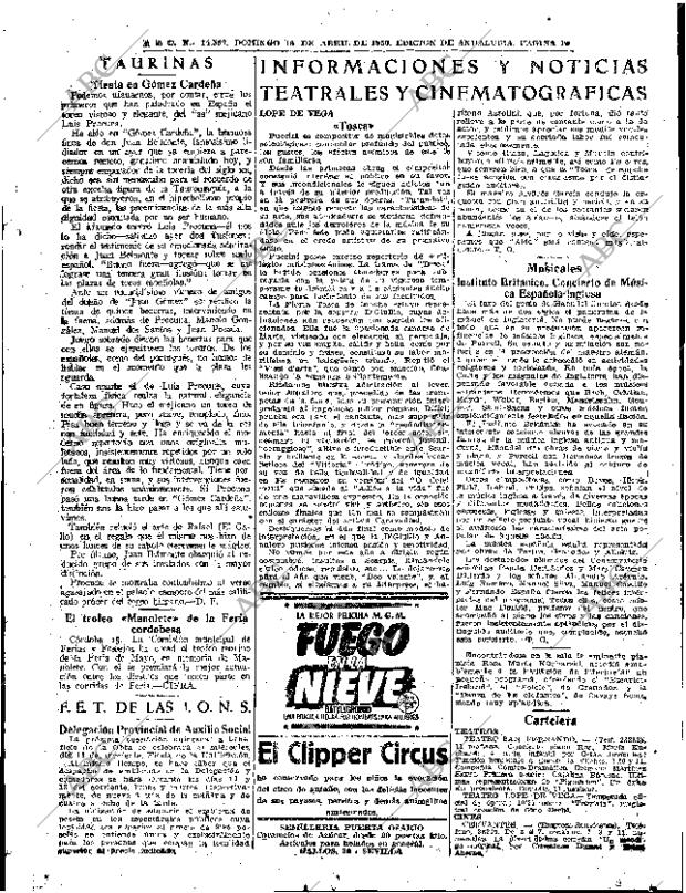 ABC SEVILLA 16-04-1950 página 17