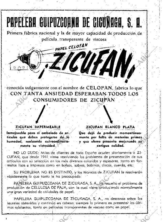 ABC MADRID 25-04-1950 página 10