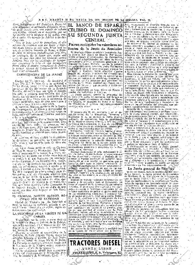 ABC MADRID 25-04-1950 página 22