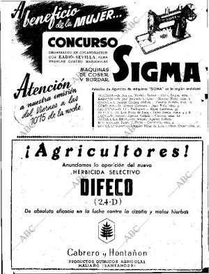 ABC SEVILLA 25-04-1950 página 22