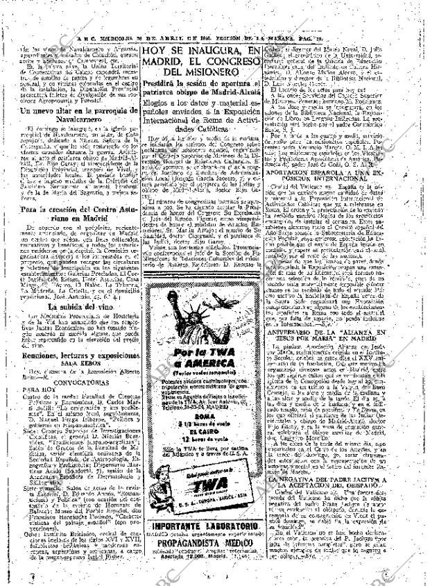ABC MADRID 26-04-1950 página 16