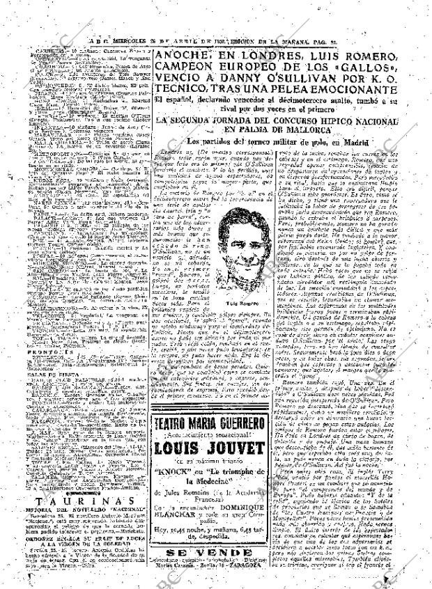 ABC MADRID 26-04-1950 página 23