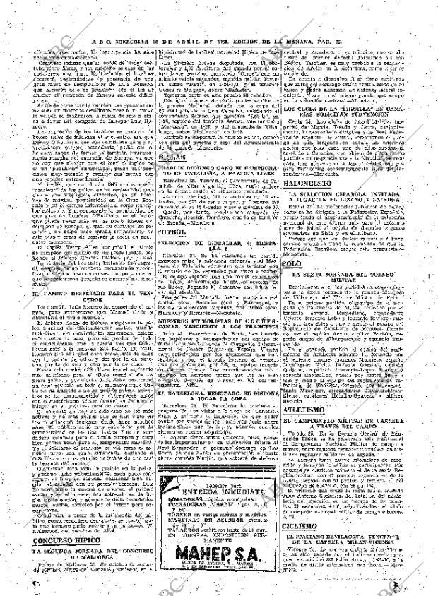ABC MADRID 26-04-1950 página 25