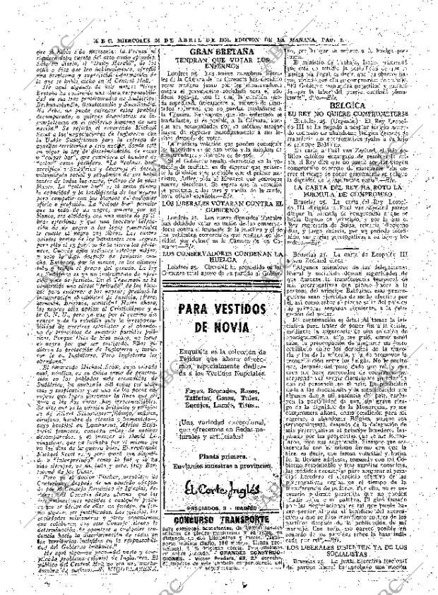 ABC MADRID 26-04-1950 página 8